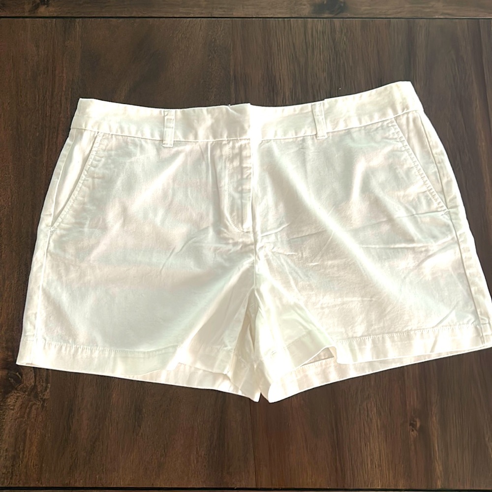 LOFT White Shorts Size 12